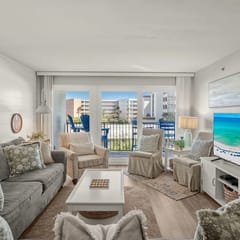 Sea Oats 408🌊Gulf View🏖️Free Beach Setup